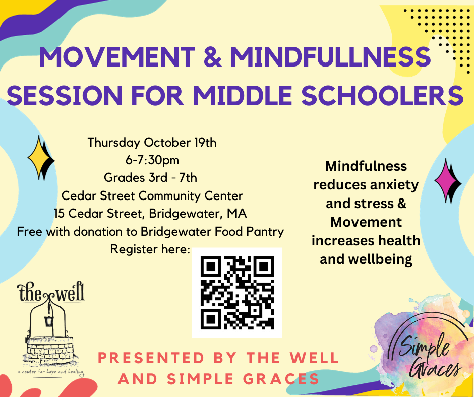 Movement &amp; Mindfullness Session for Middle Schoolers