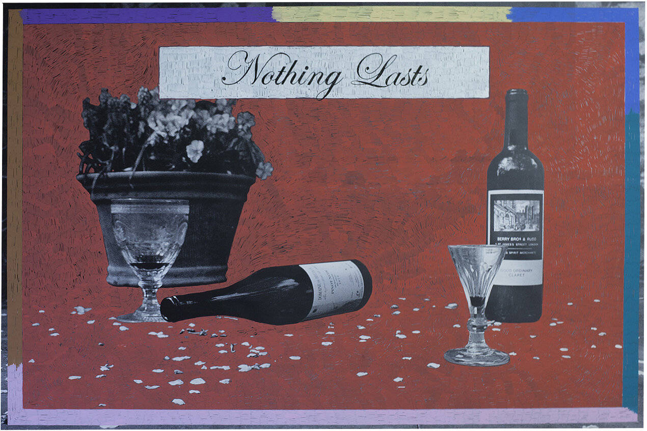  ‘Nothing Lasts’ 2017, Inkjet photograph &amp; Acrylic, 150x100cm 