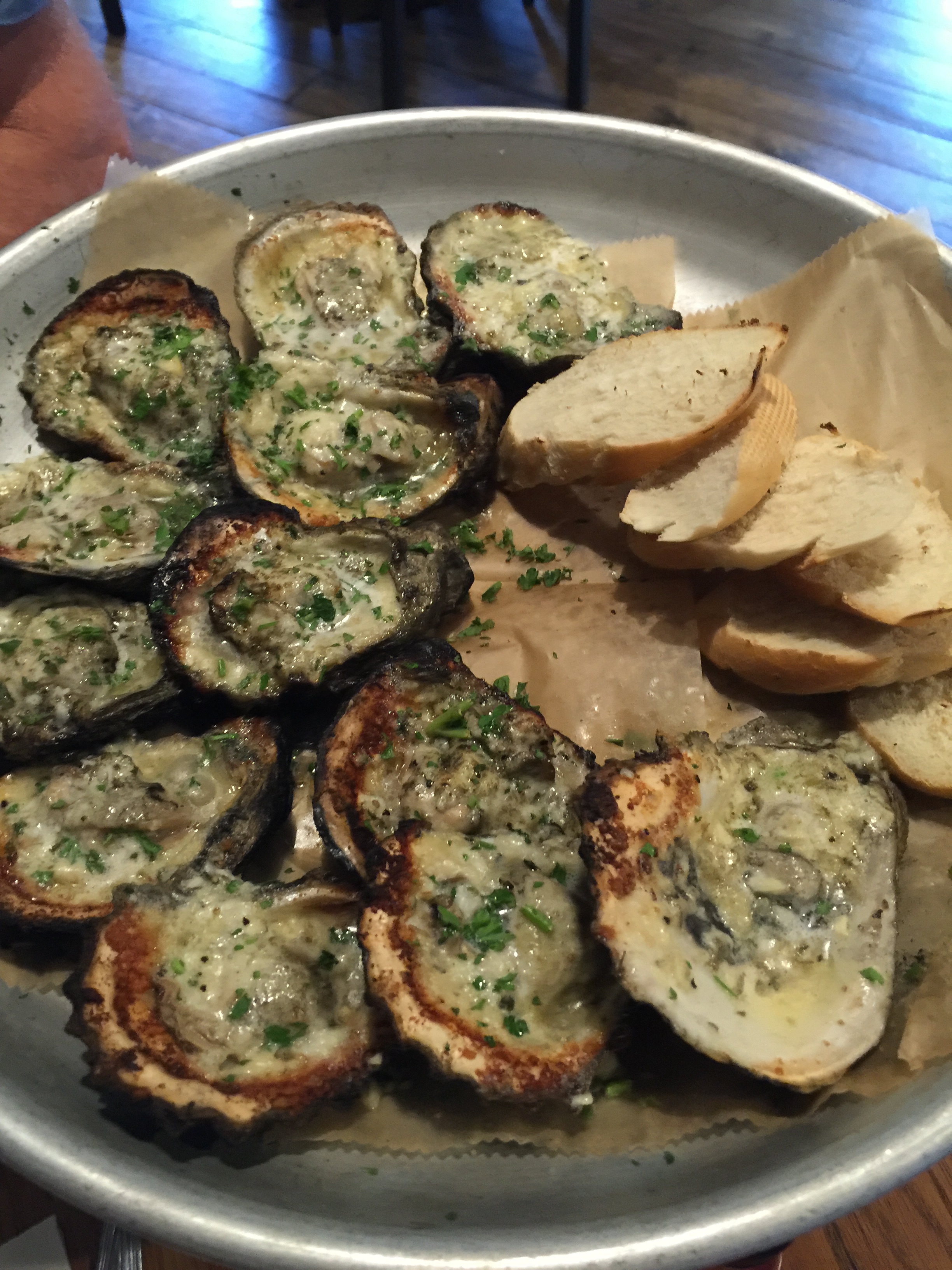 Charbroiled Oysters