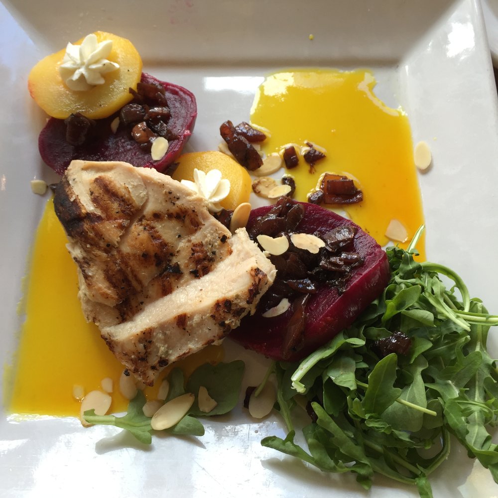 The Amazing Beet Salad with Chicken