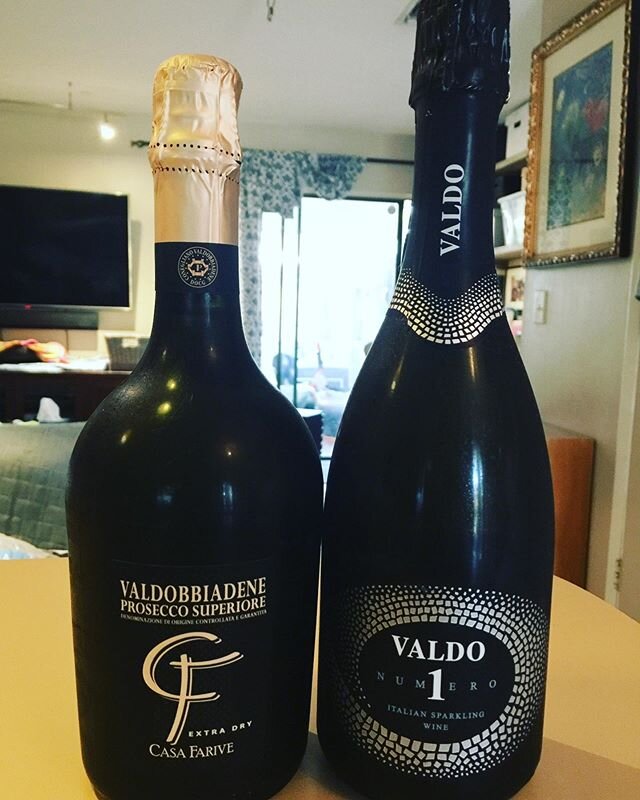 Decisions decisions? Valdobbiadene from @costco or Valdo Numero 1 from @whiskeycaketampa ❤️❤️ #prosecco #prosecco🍾 #proseccotime🍾 #flatteningthecurve #quarantinelife #whiskeycake #costcofinds #costco #tampa #florida #wishyouwerehere