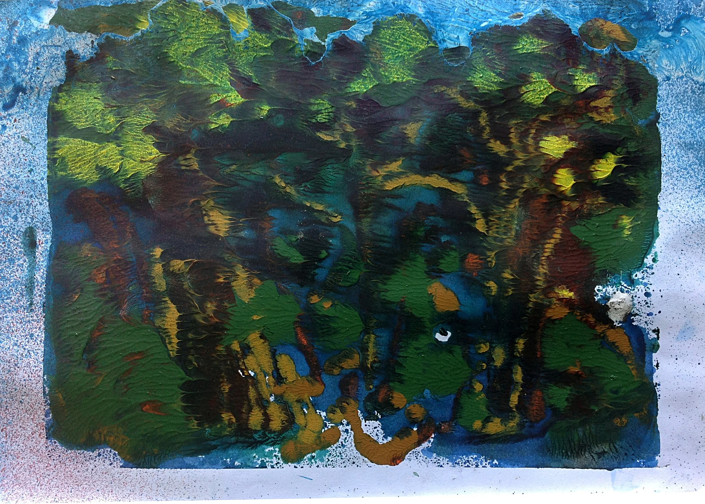 Blue Grounded