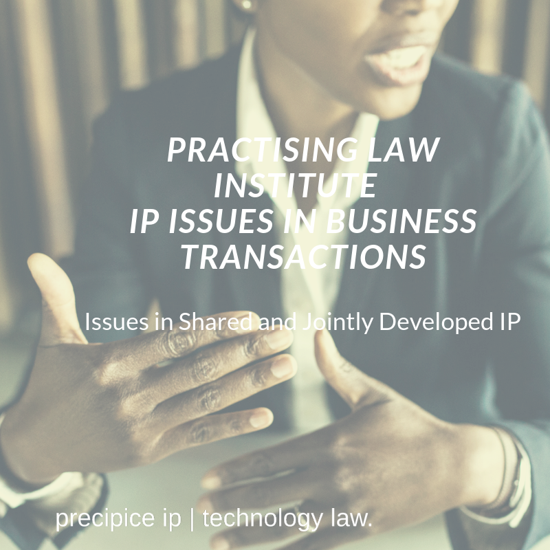 Precipice IP PLLC PLI IP Issues In Business Transactions.png