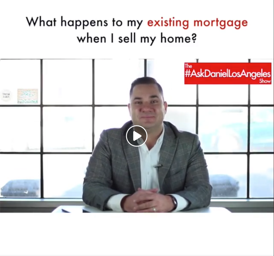 What happens to my existing mortgage when I sell my house?