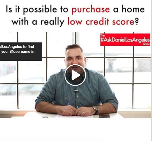 Can you buy a home with a low credit score?