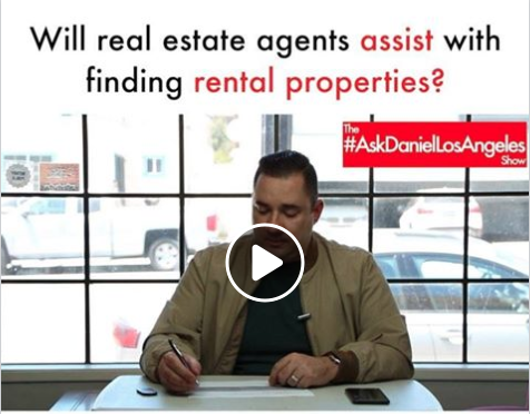 Will real estate agents assist with finding rental properties?