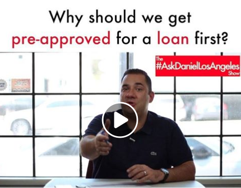 Why should we get pre-approved for a home loan first?
