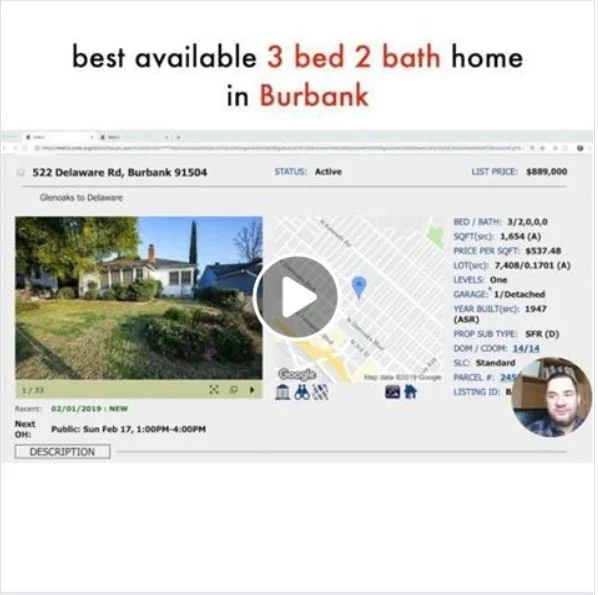 Best available 3 bed, 2 bath home in Burbank