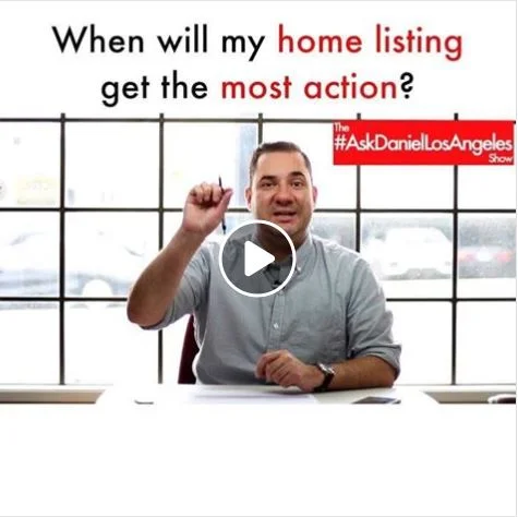 When will my home listing get the most action?