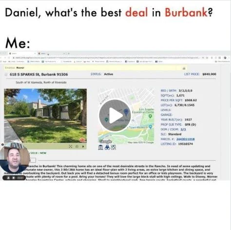 Daniel, what's the best deal in Burbank?