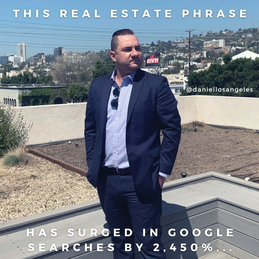 This real estate phrase has surged in Google searches by 2,450%...