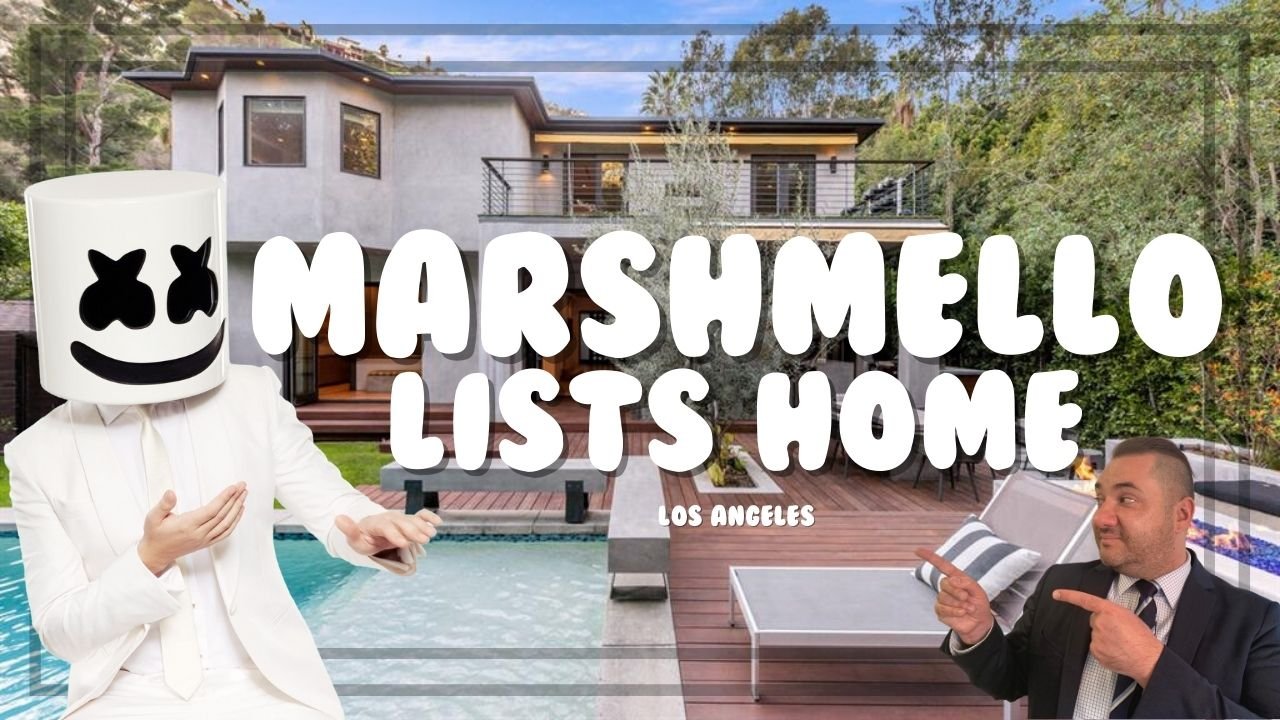Successful DJ Marshmello is selling his stunning LA home! See inside!