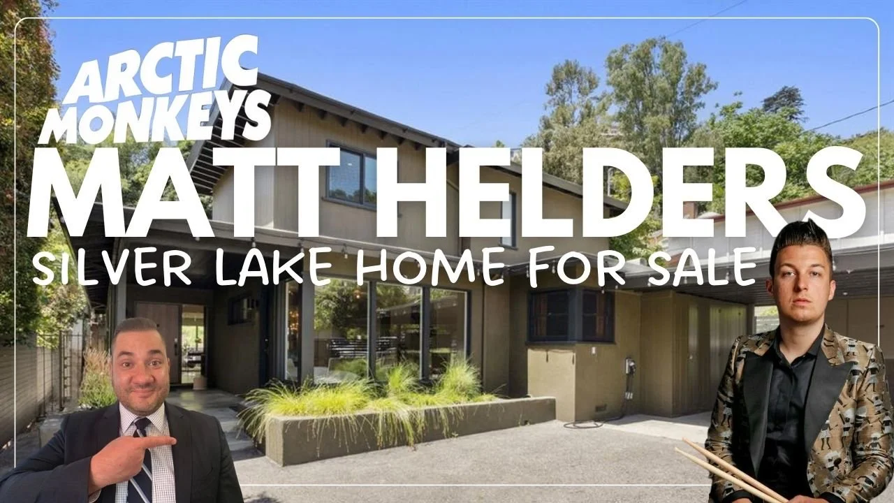 Arctic Monkeys' Matt Helders' home for sale: A Mid-Century Modern gem in Silver Lake!