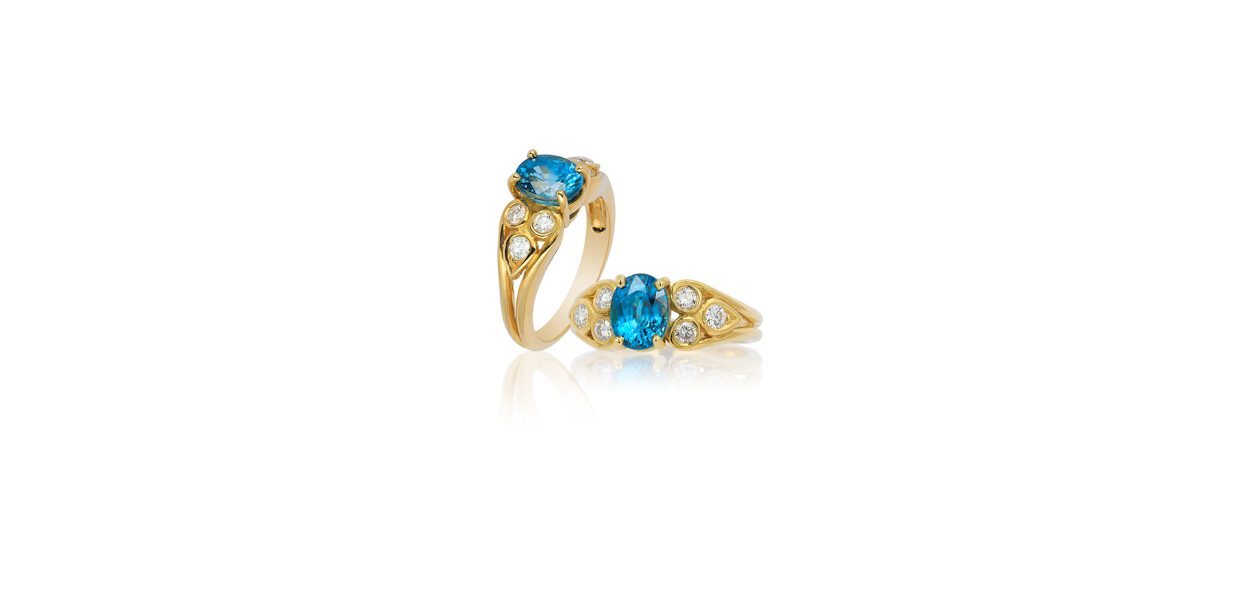 BLUE ZIRCON RING