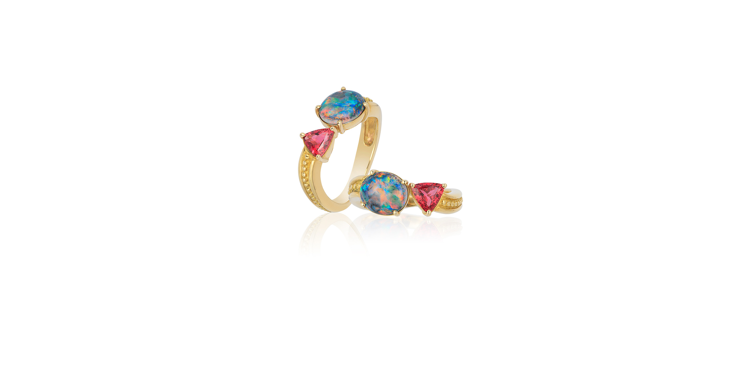 BLACK OPAL RING