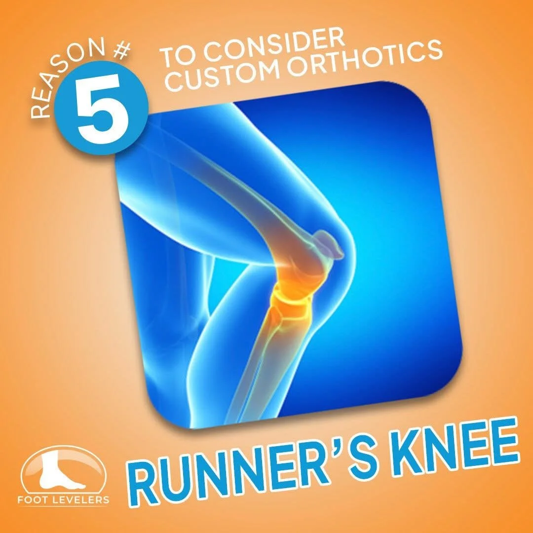 🏃&zwj;♂️ Knee pain after running or exercising? You might be dealing with Runner&rsquo;s Knee.

When your feet don&rsquo;t absorb impact properly, it can throw off your stride and put extra stress on your knees.

👣 Custom orthotics provide the supp