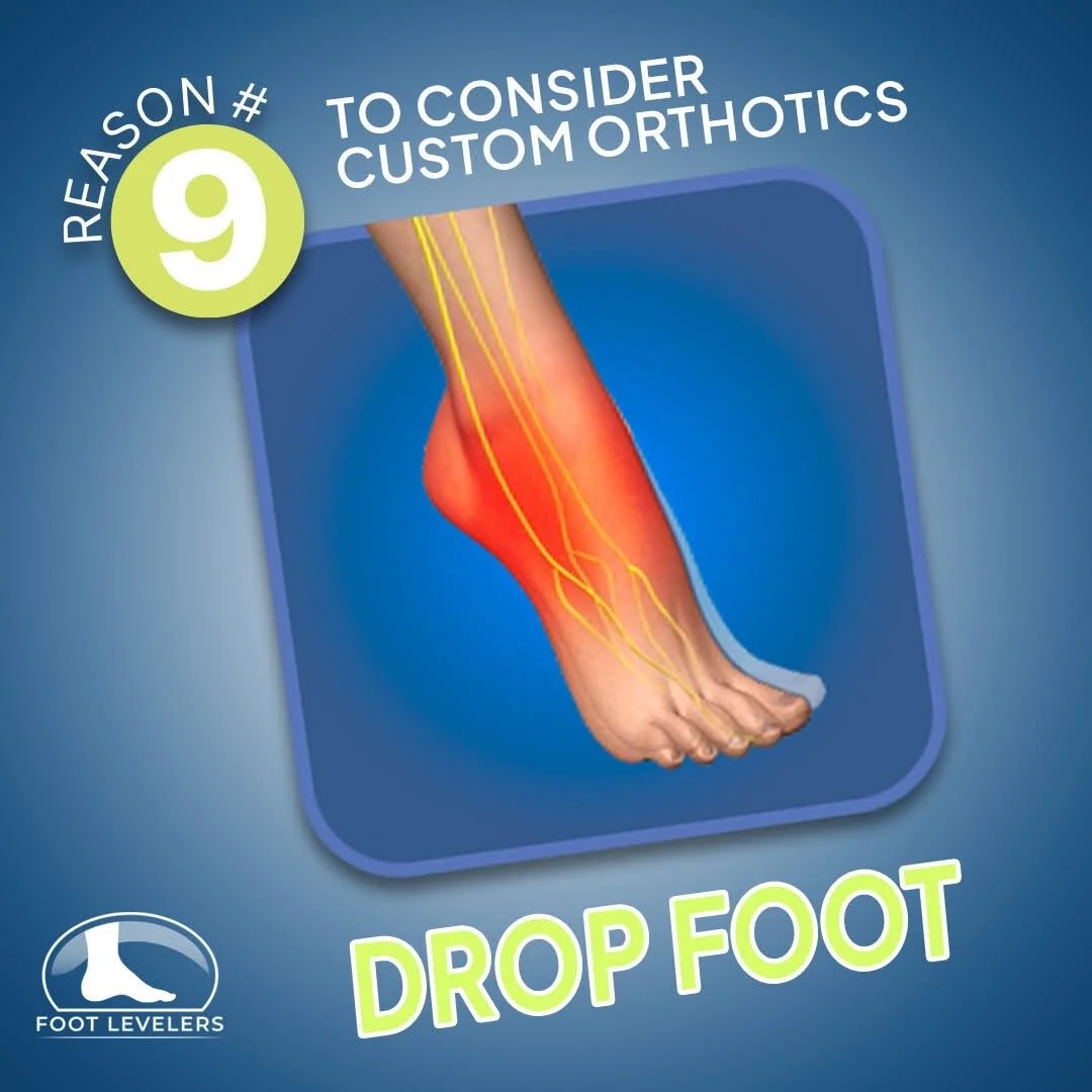 🚶&zwj;♂️ Struggling with Drop Foot&mdash;where lifting the front part of your foot is difficult?
This condition can affect balance, walking, and overall mobility.

👣 Custom orthotics provide stability and support to help improve walking patterns, r