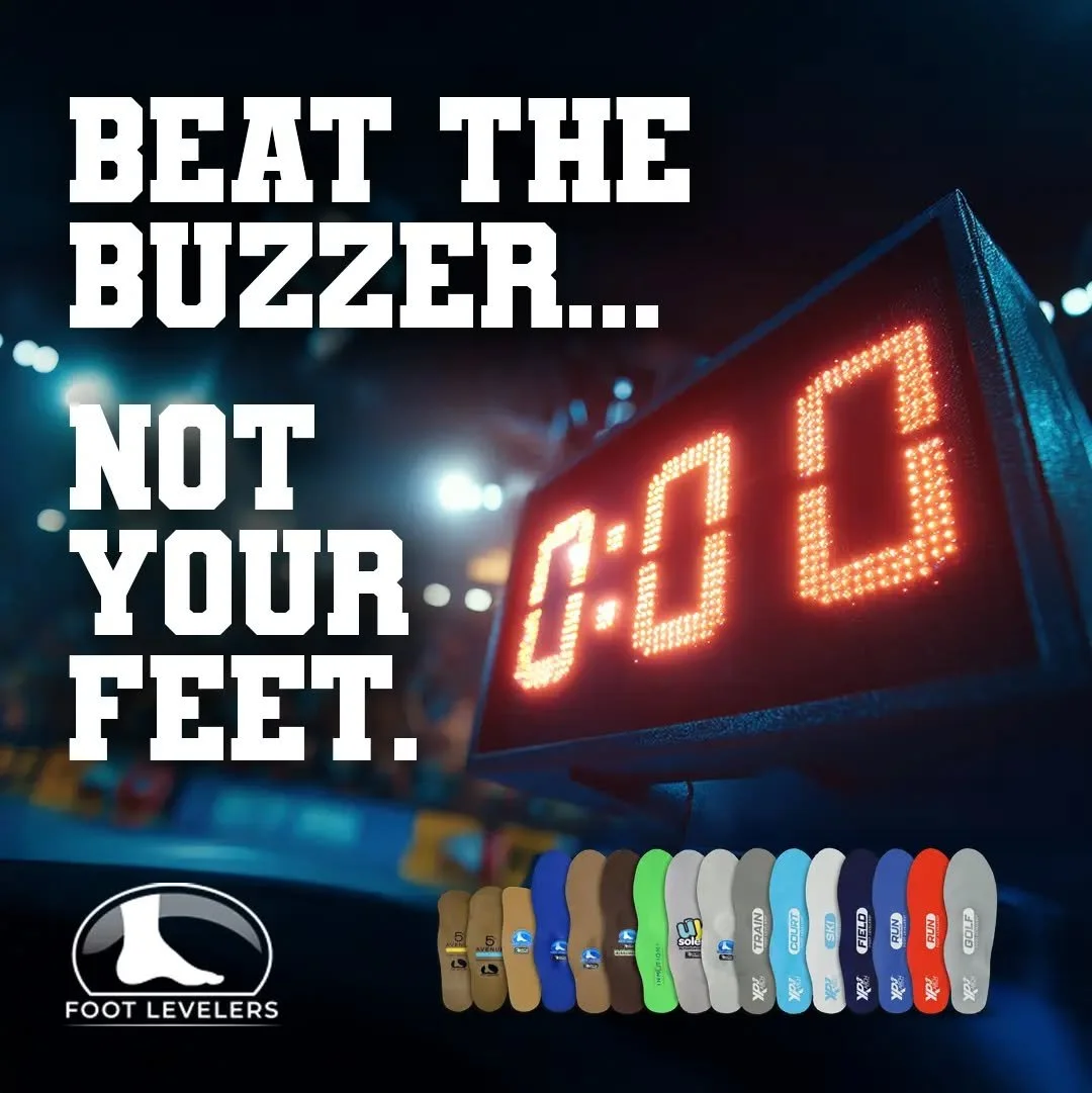 Some call it MARCH MADNESS, we call it ARCH MADNESS.👣

Beat the buzzer&hellip; not your feet.

When it comes to Arch Madness, support for all 3 arches is always a top seed. Step into custom orthotics and make every move a winning one.

📢Game on: As