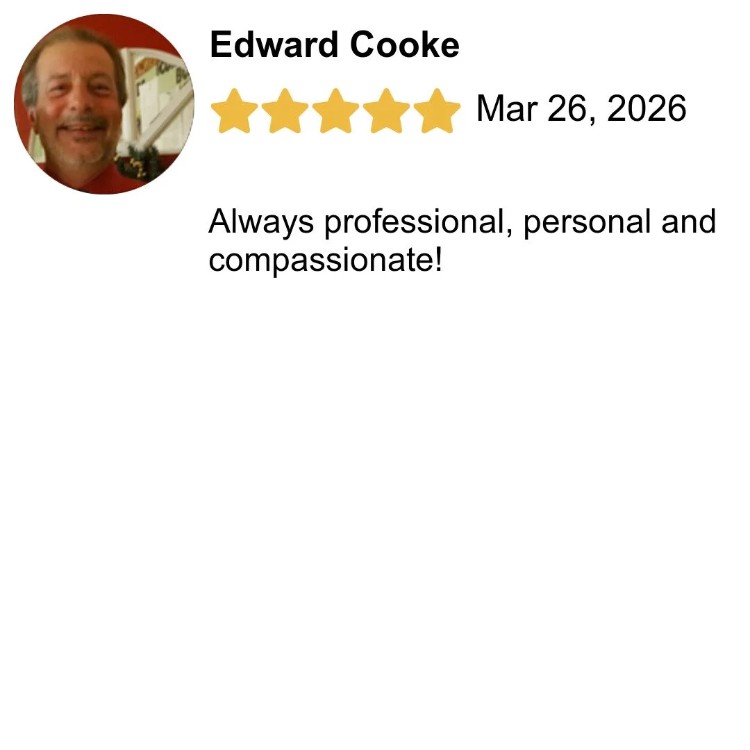 We just received another great review on Google: