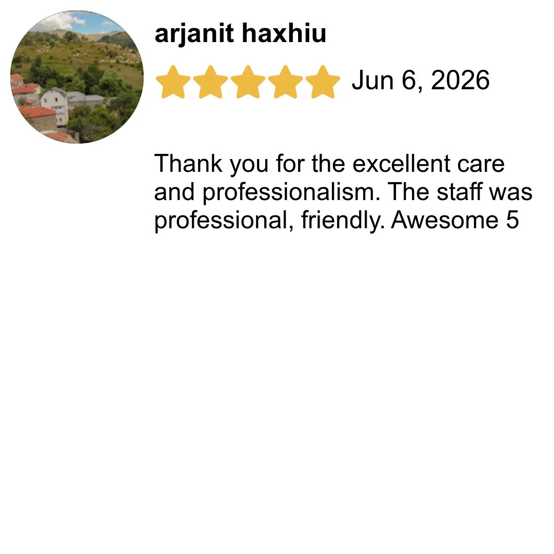We just received another great review on Google: