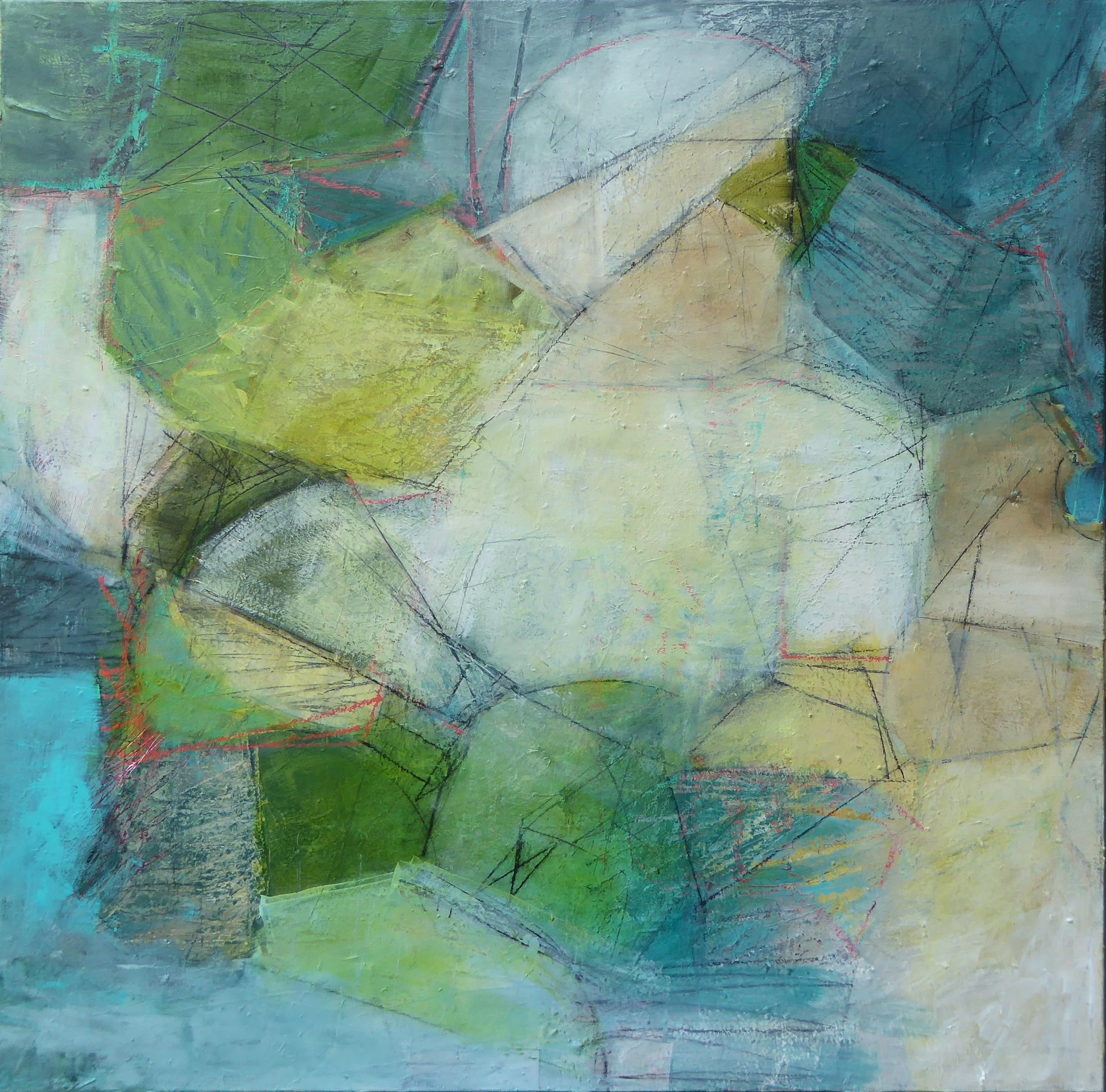 Rest. 48 x 48. canvas