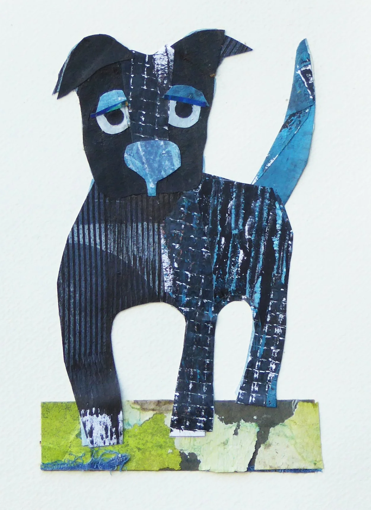 Best Boy. 7"h x 5"w, framed 10"h x 8"w