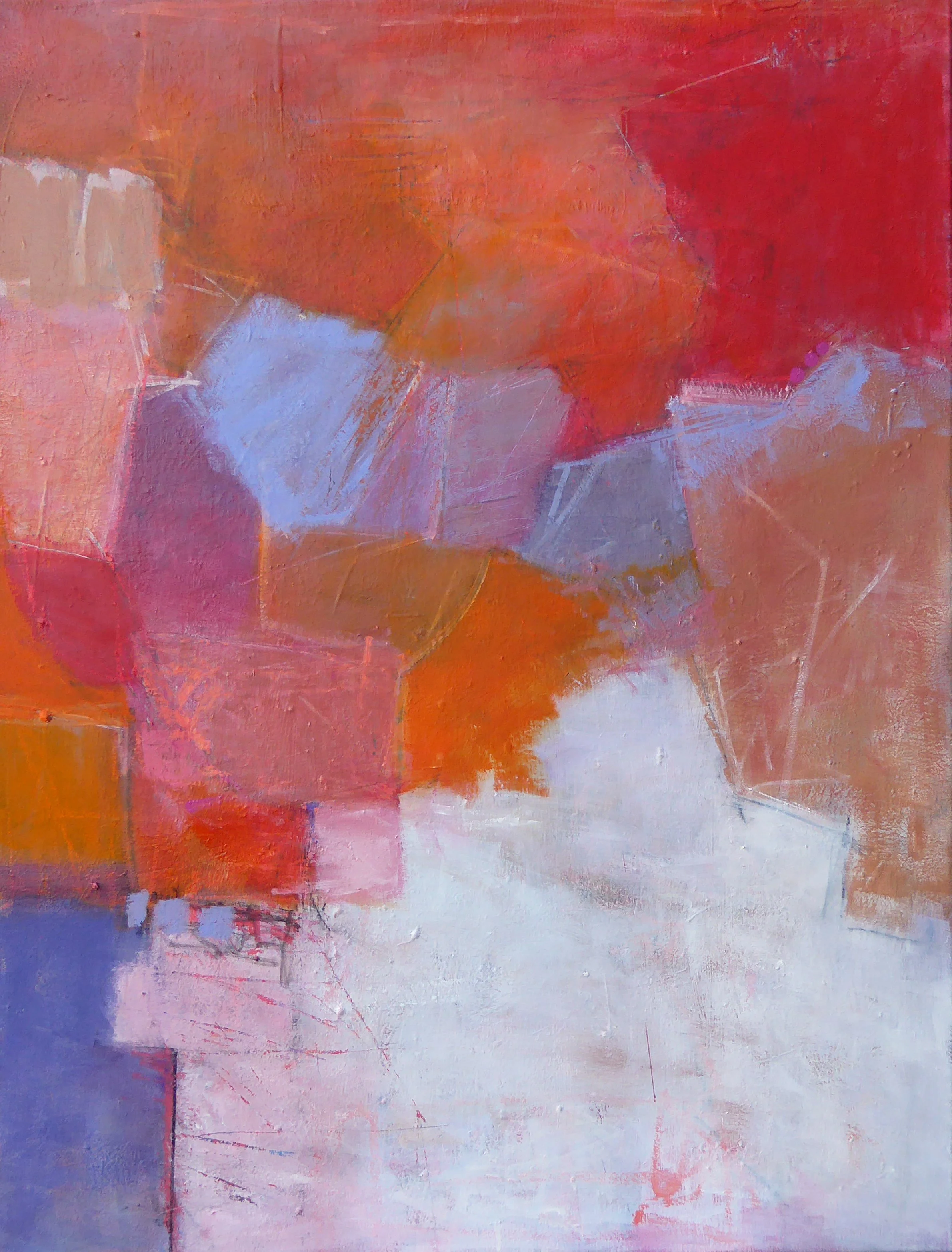 Endless. 48"h x 36"w. canvas