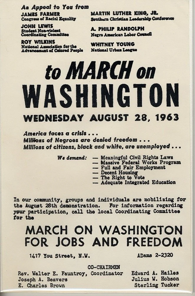 SHINE Pilgrimage to DC for the 60th Anniversary of the March on Washington