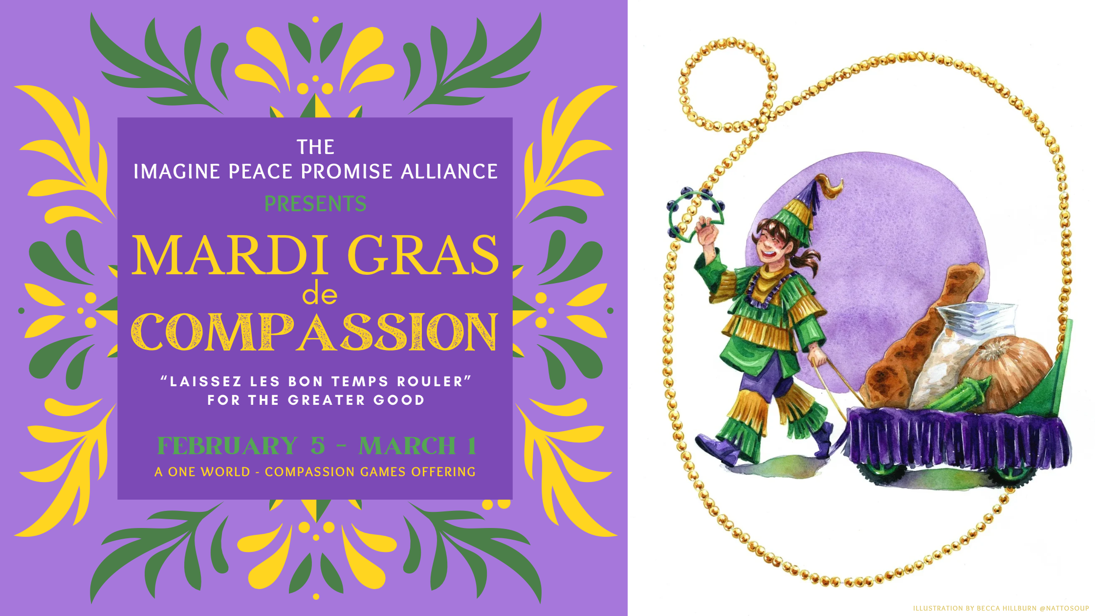 Mardi Gras de Compassion: For the Good of Community