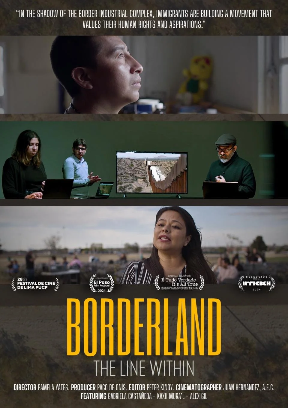 BELOVED CommUNITY Virtual Screening of Borderland/The Line Within