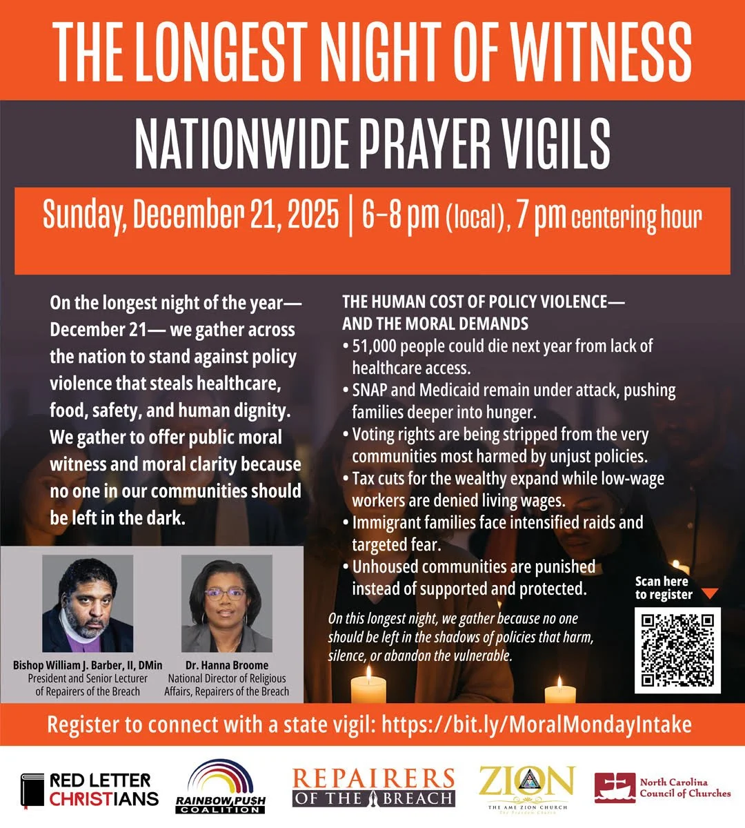 Nationwide Prayer Vigils: The Longest Night of Witness