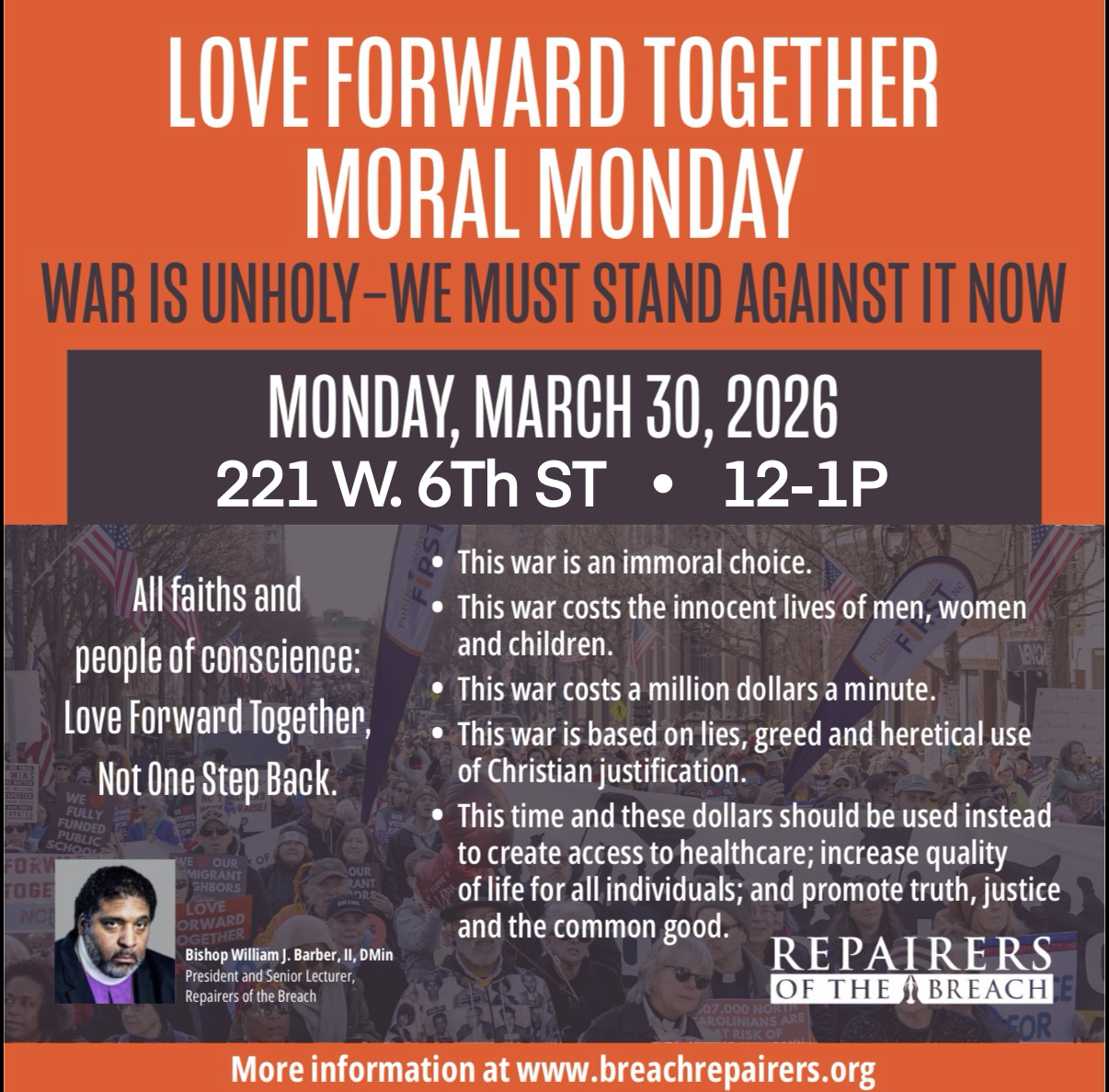 Love Forward Together Moral Monday
