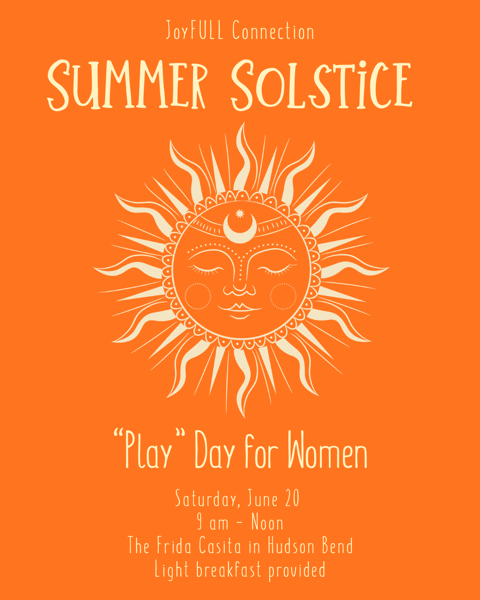 Summer Solstice Play Day for Women