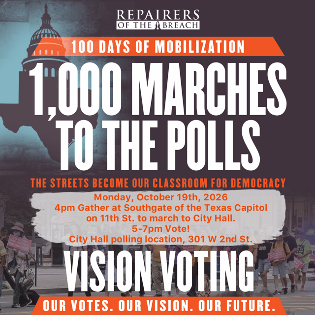 March to the Polls for Early Voting!