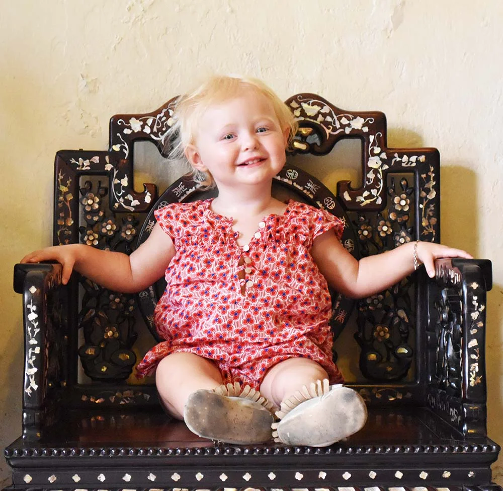 Rosie at the Baba & Nyonya Heritage Museum