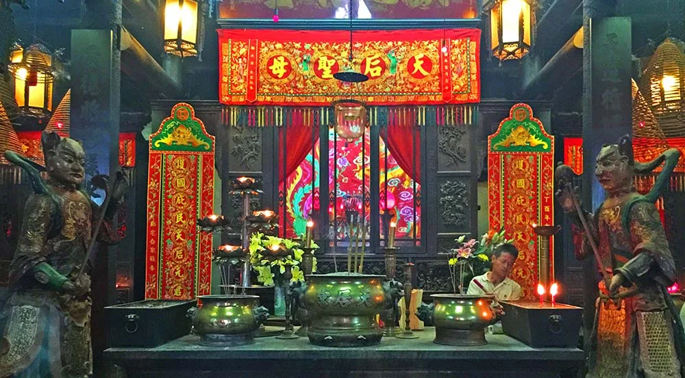 Tin Hau Temple in Causeway Bay.