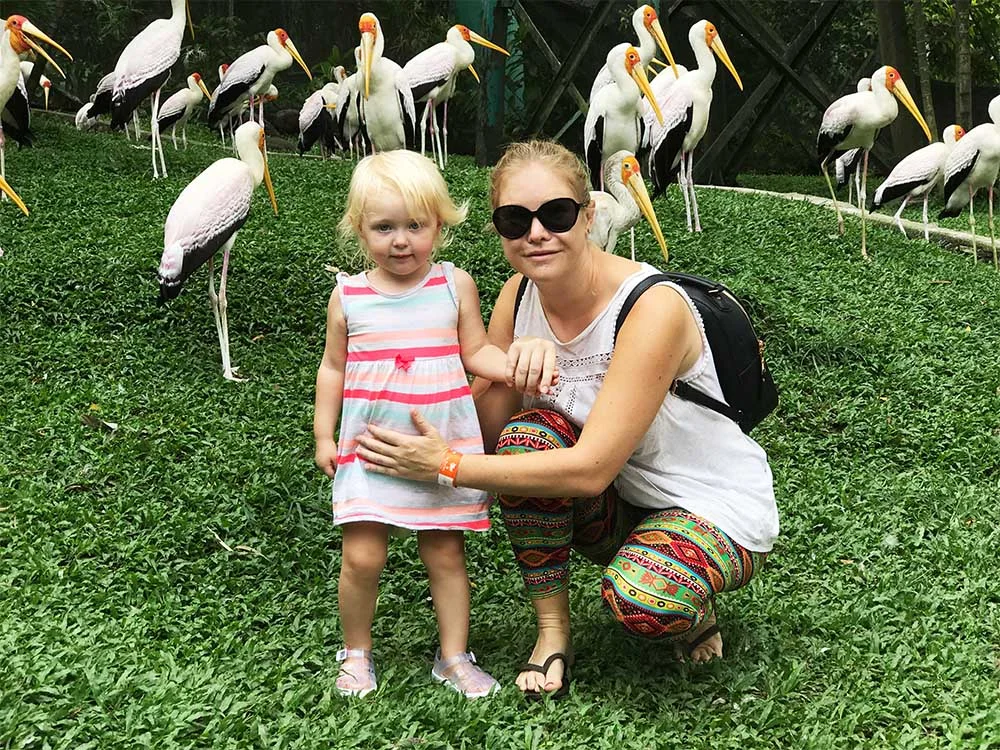 This was a pretty awesome day out for Rosie, who loved being able to get so close to such incredible (and huge!) birds. 
