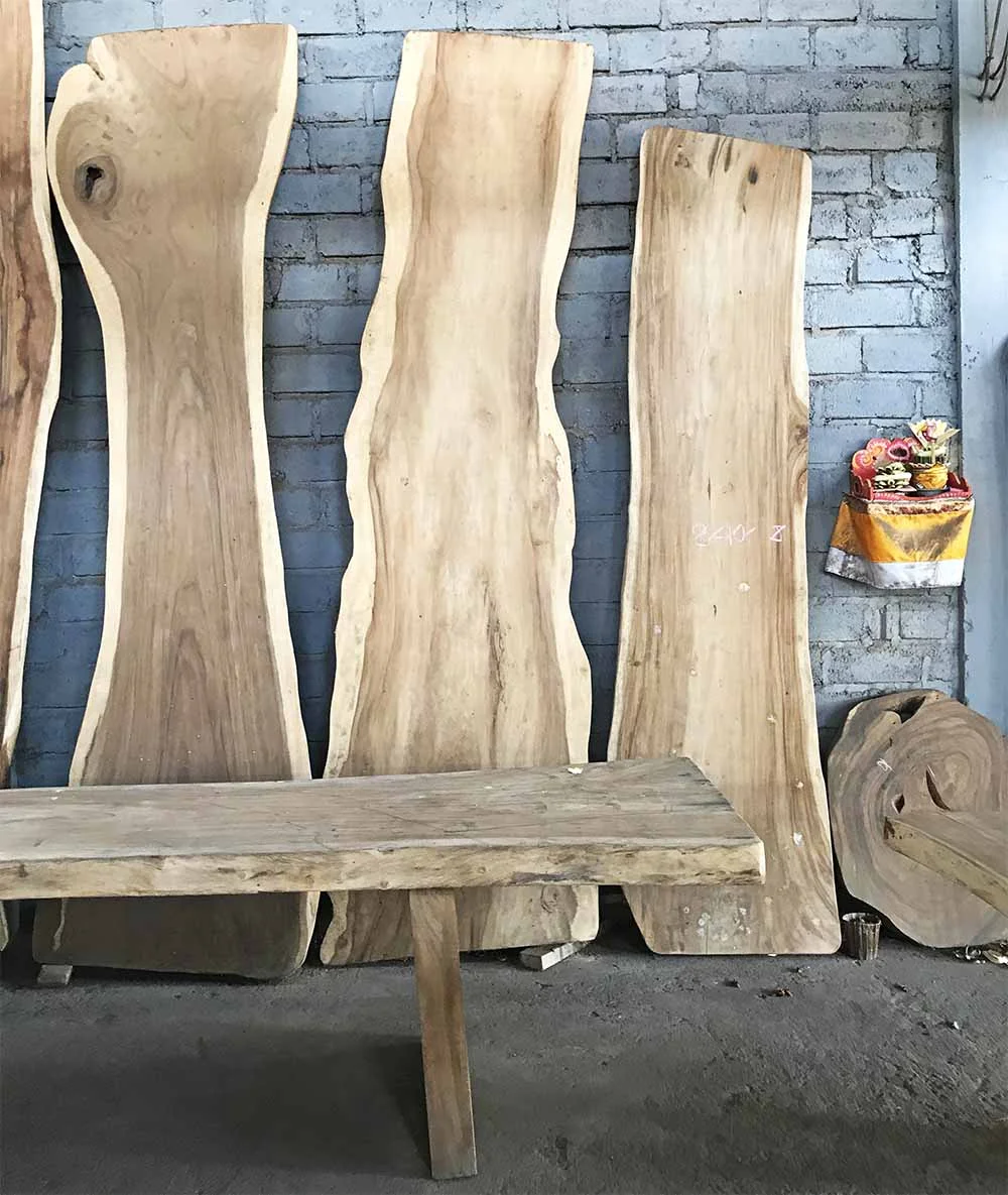Amazing pieces of hardwood. 