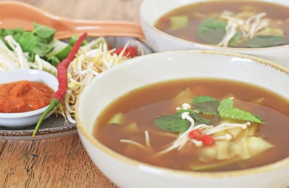 Vietnamese 'Zoodle' Soup made with this Beef Bone Broth. 
