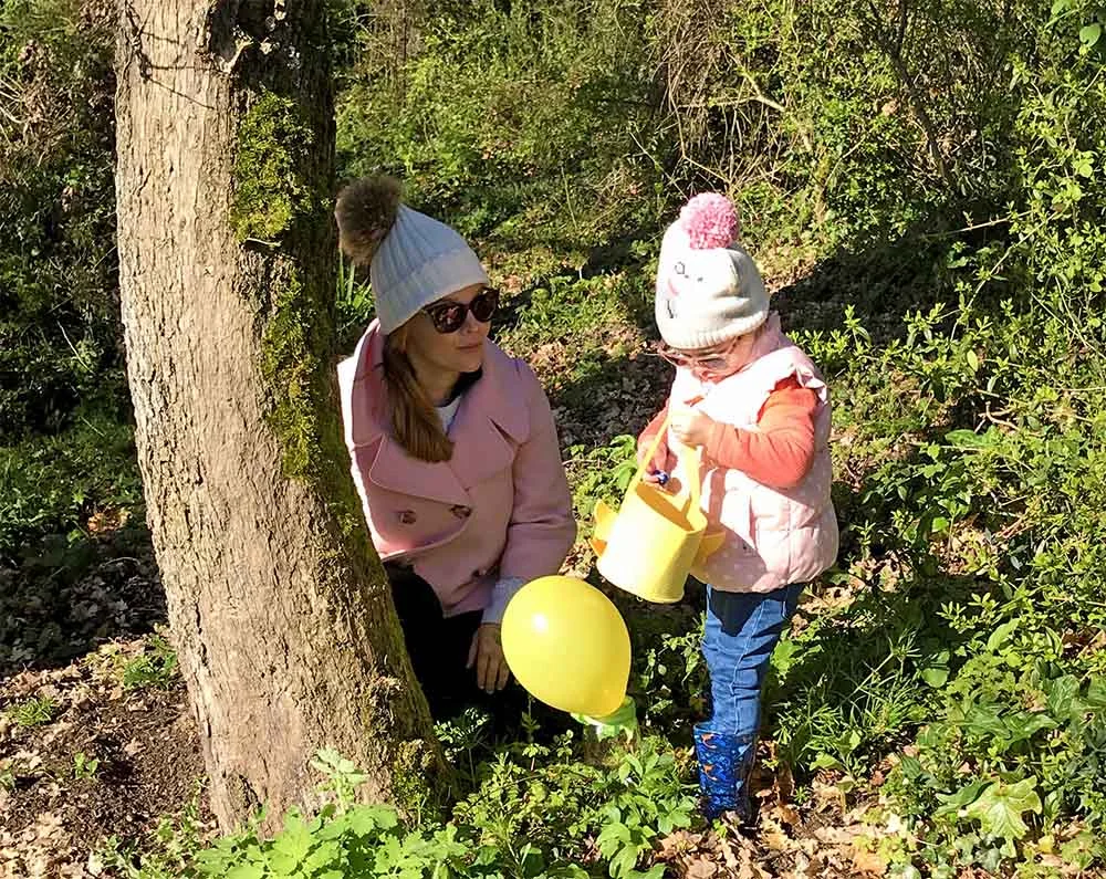 She needed a little guidance at first, but got the hang of it quickly.