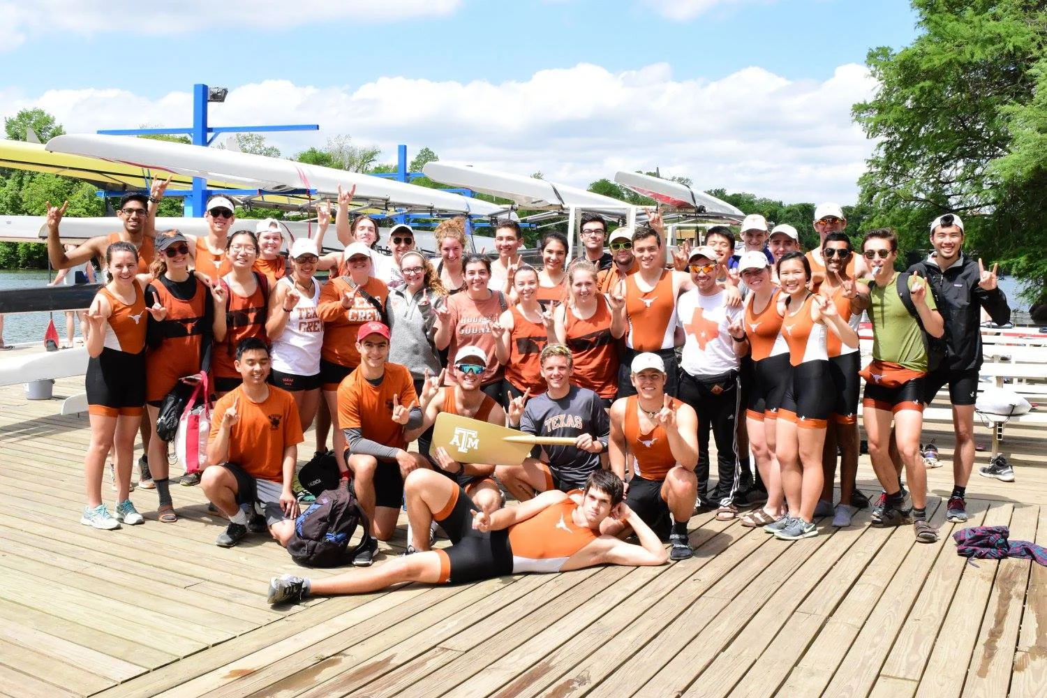 Texas Crew wins the Golden Oar competition against A&M for the fourth consecutive year as they push into this week of final preparation for SIRA!