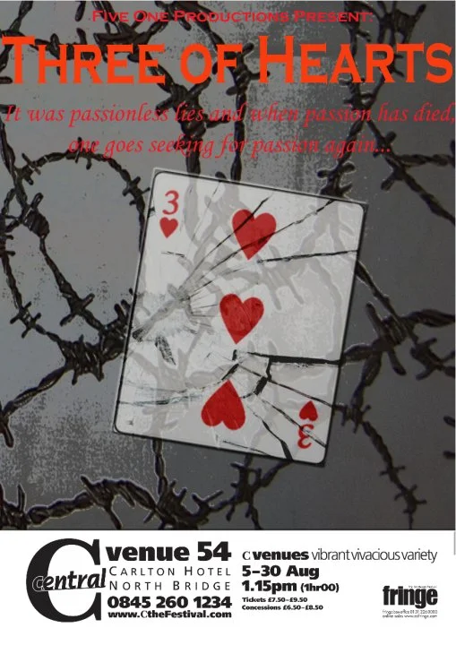 Three of Hearts, Edinburgh Fringe Festival Woman B
