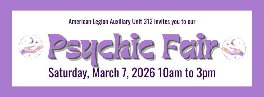 Psychic Readings &amp; Vendor Craft Fair