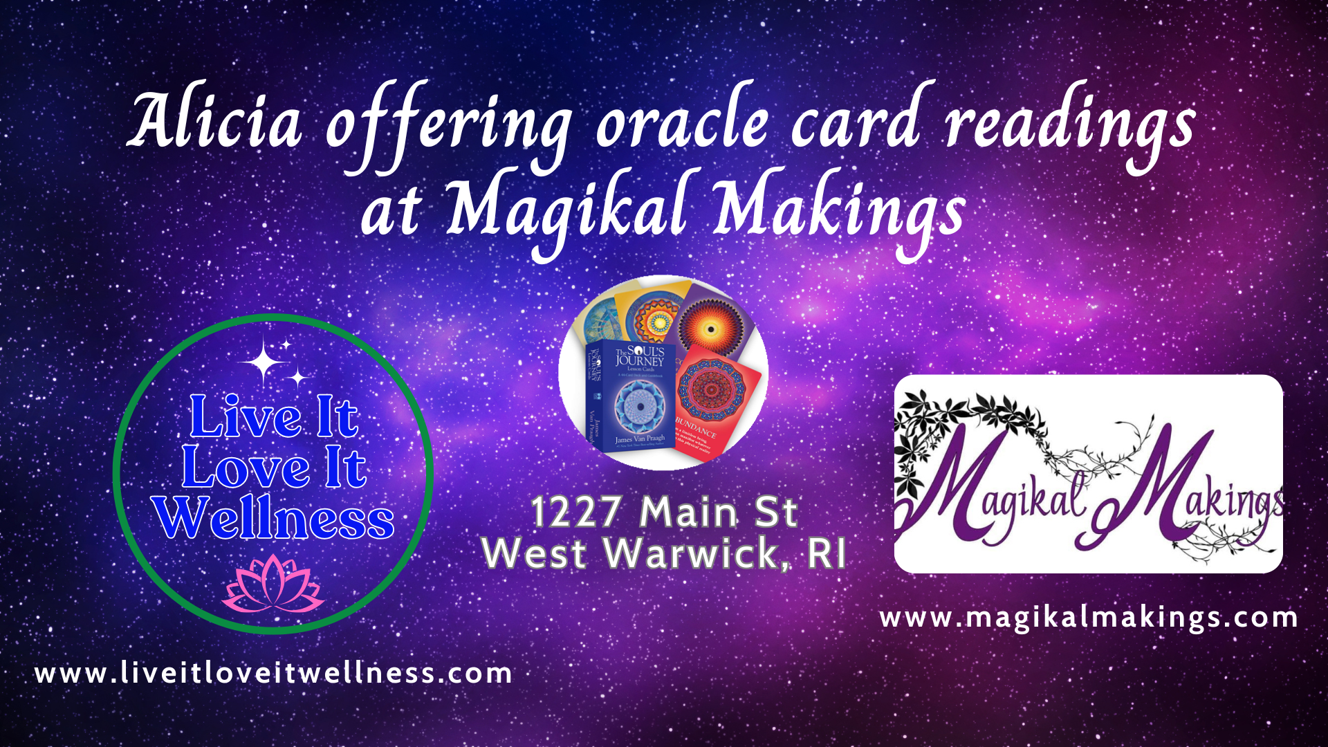 Card Readings at Magikal Makings