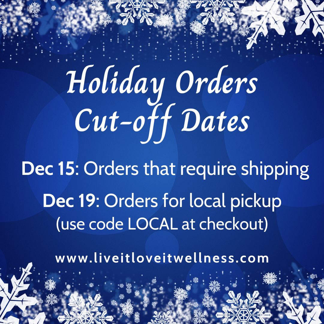 Holiday Orders Deadlines
