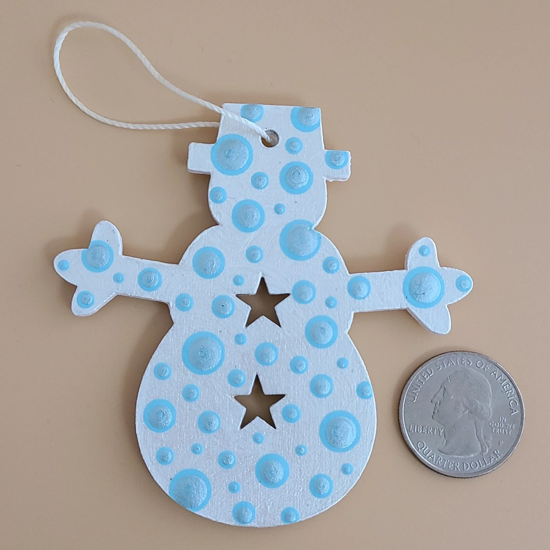 Snowman ornament/magnet