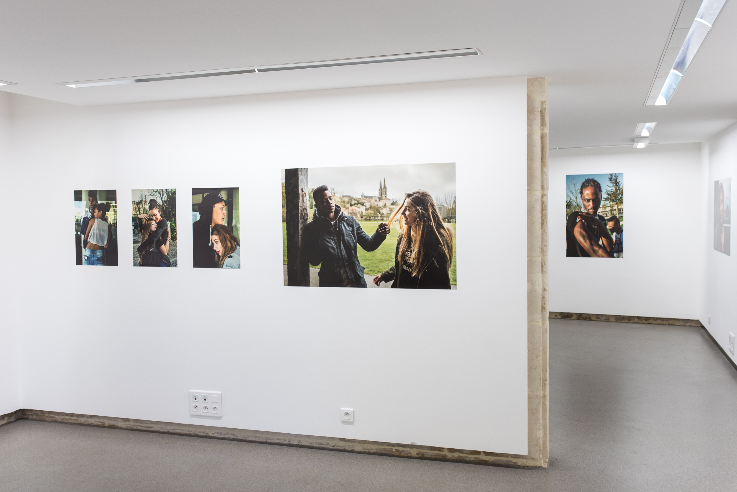 Wesh la Brèche exhibit at the CACP Vila Pérochon - Niort, France 2015