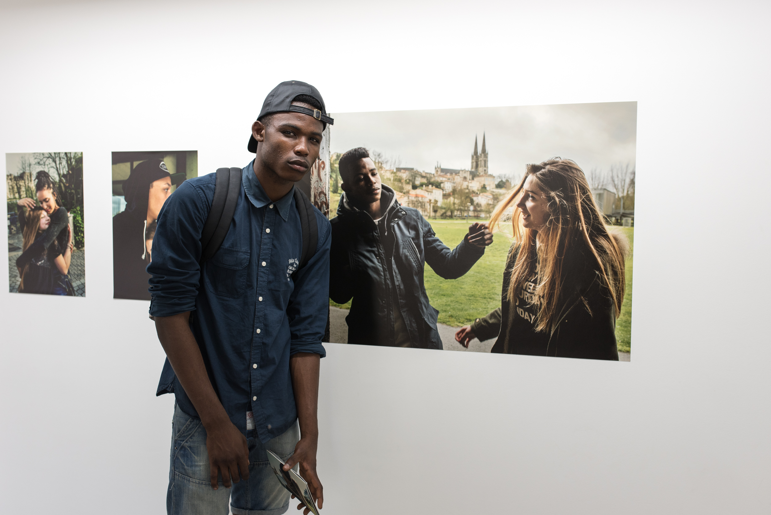 Wesh la Brèche exhibit at the CACP Vila Pérochon - Niort, France 2015