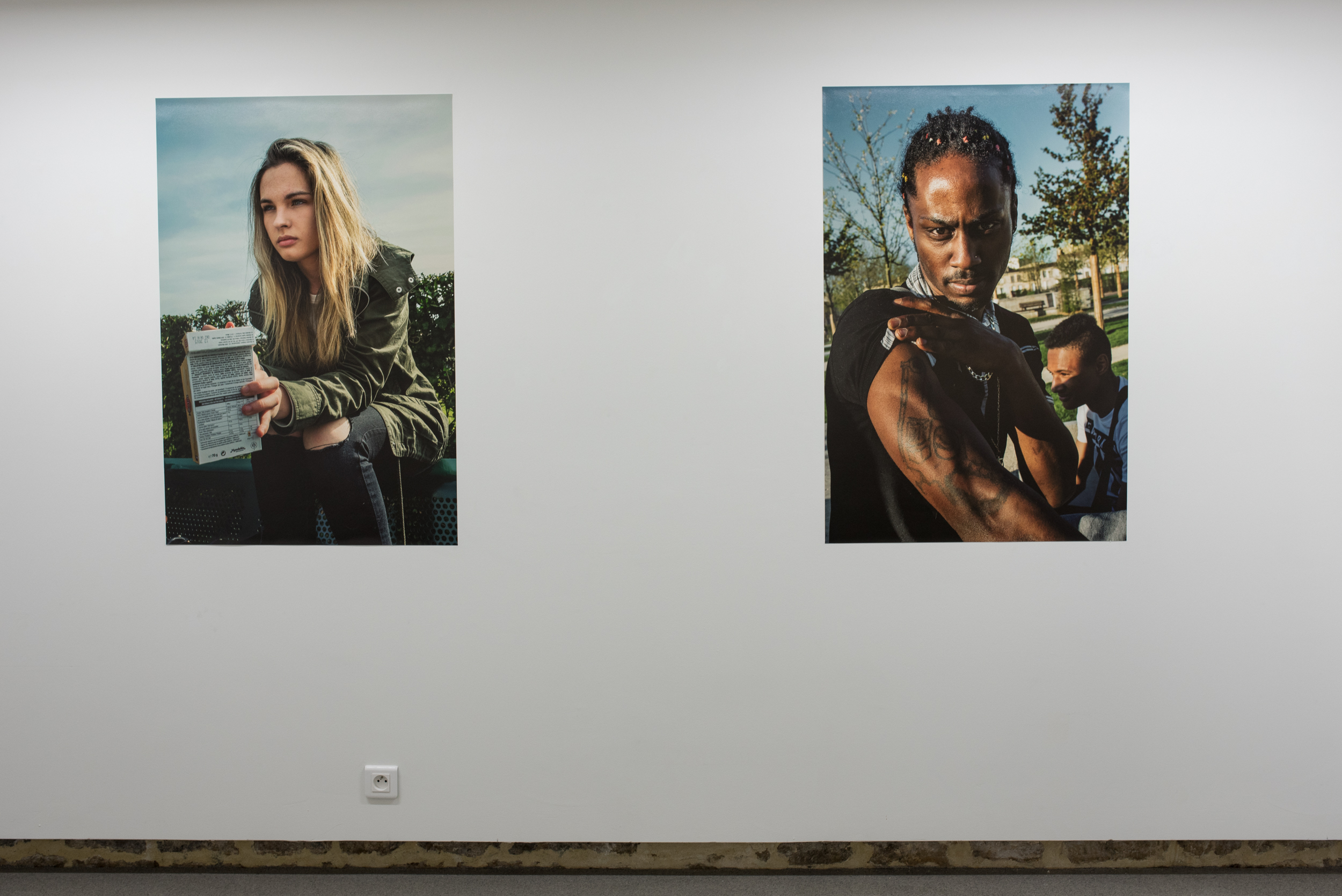 Wesh la Brèche exhibit at the CACP Vila Pérochon - Niort, France 2015