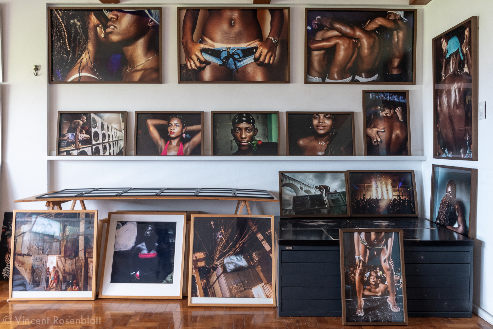 Workspace of Vincent Rosenblatt in Rio de Janeiro